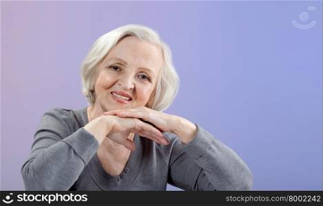 Portrait of Happy Senior Woman