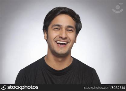 Portrait of happy smiling Young man