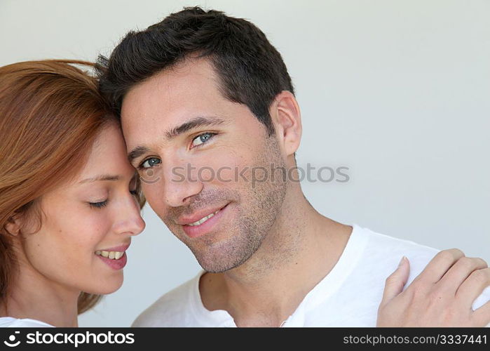 Portrait of in love couple