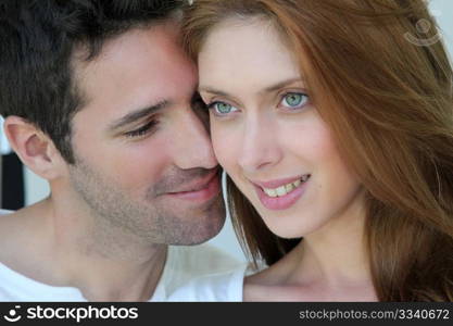 Portrait of in love couple