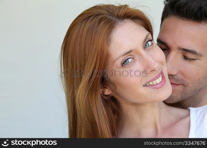 Portrait of in love couple