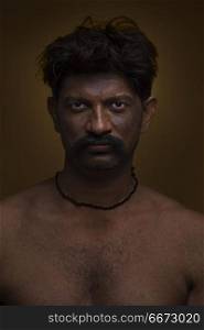 Portrait of Indian farmer