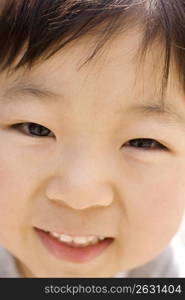 Portrait of Japanese boy