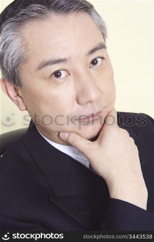 Portrait of Japanese CEO