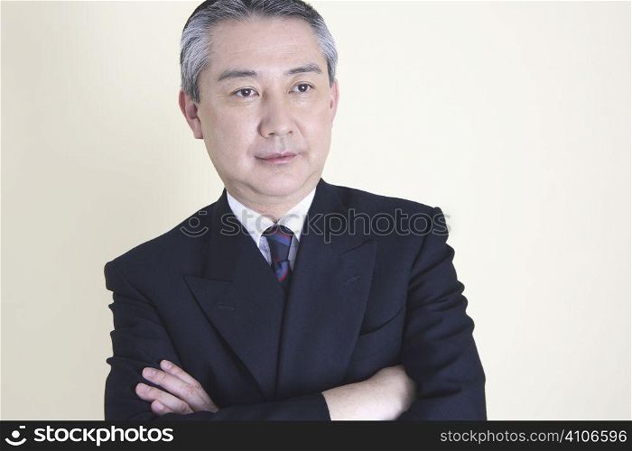 Portrait of Japanese executive