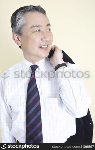 Portrait of Japanese office worker