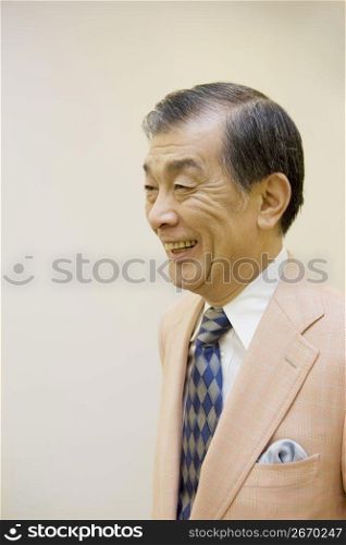 Portrait of Japanese old man