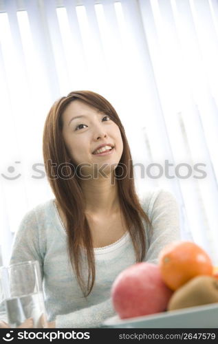 Portrait of Japanese woman