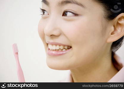 Portrait of Japanese woman