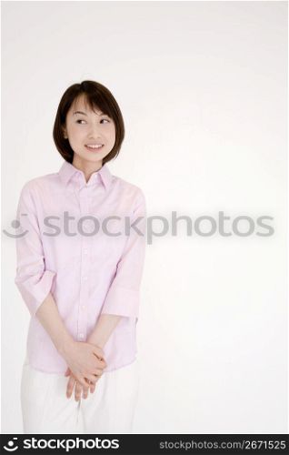 Portrait of Japanese woman