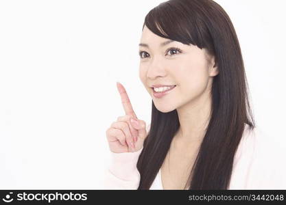 Portrait of Japanese woman