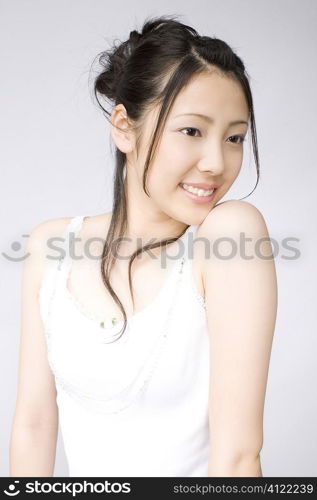 Portrait of Japanese woman