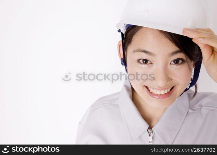 Portrait of Japanese worker