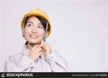 Portrait of Japanese worker