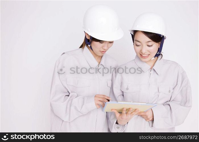 Portrait of Japanese workers