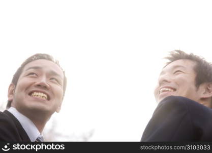 Portrait of Japanese workers