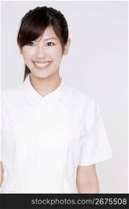 Portrait of Japanese young nurse