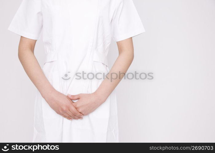 Portrait of Japanese young nurse