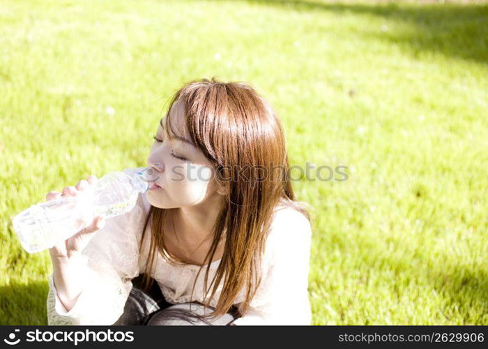 Portrait of Japanese young woman