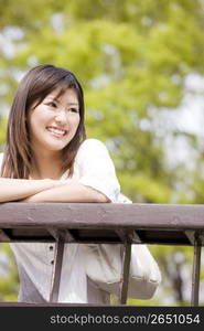 Portrait of Japanese young woman