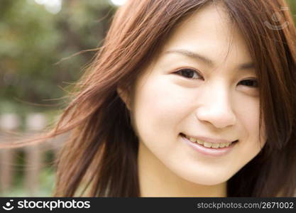 Portrait of Japanese young woman