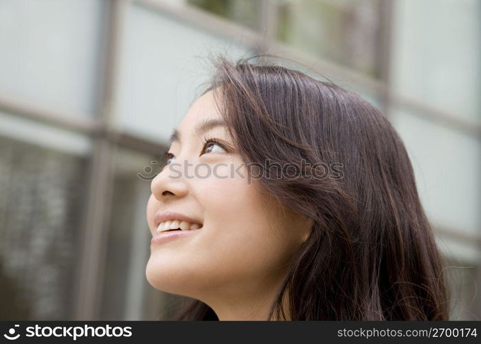 Portrait of Japanese young woman