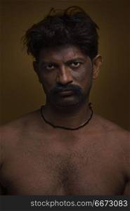 Portrait of male Indian farmer