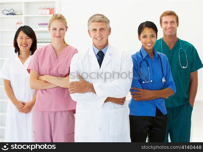 Portrait of medical professionals