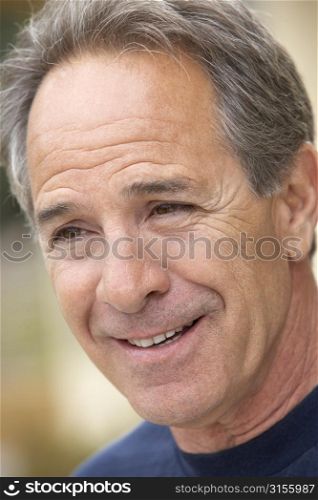 Portrait Of Middle Aged Man Smiling