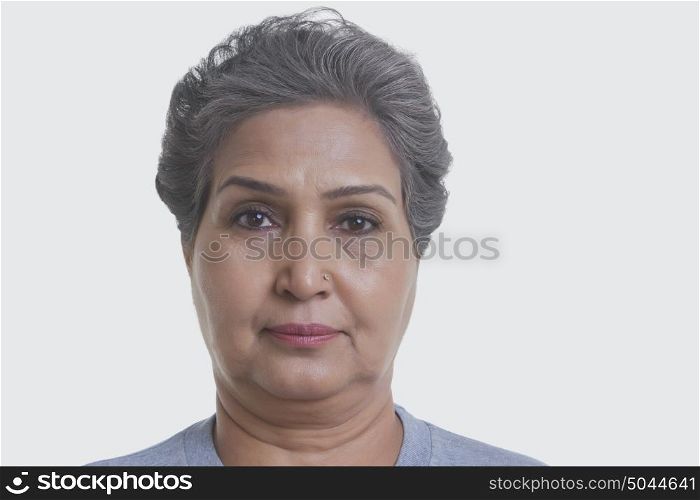 Portrait of old woman