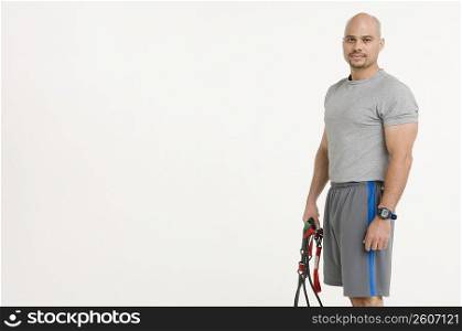 Portrait of physical trainer