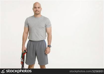 Portrait of physical trainer