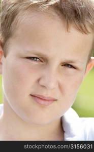 Portrait Of Pre-Teen Boy