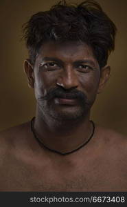 Portrait of rural male farmer