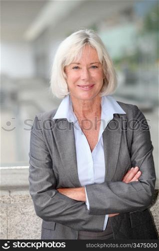 Portrait of senior businesswoman