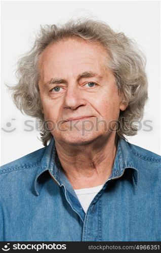 Portrait of senior Caucasian man