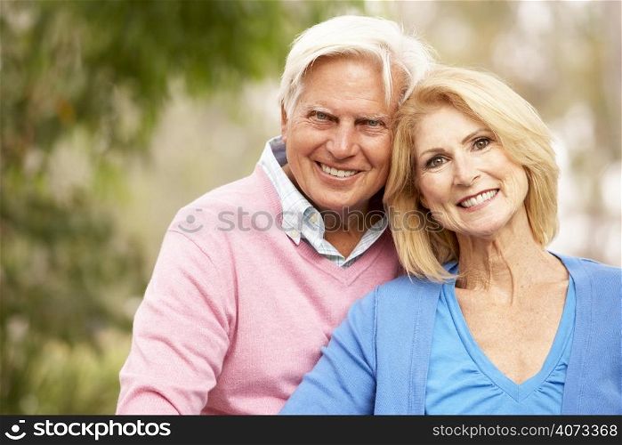 Portrait Of Senior Couple