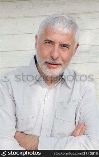 Portrait of senior man