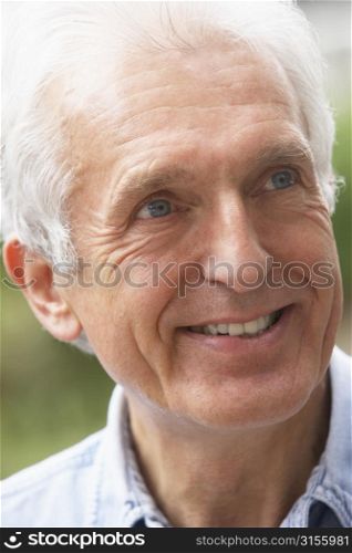 Portrait Of Senior Man Smiling