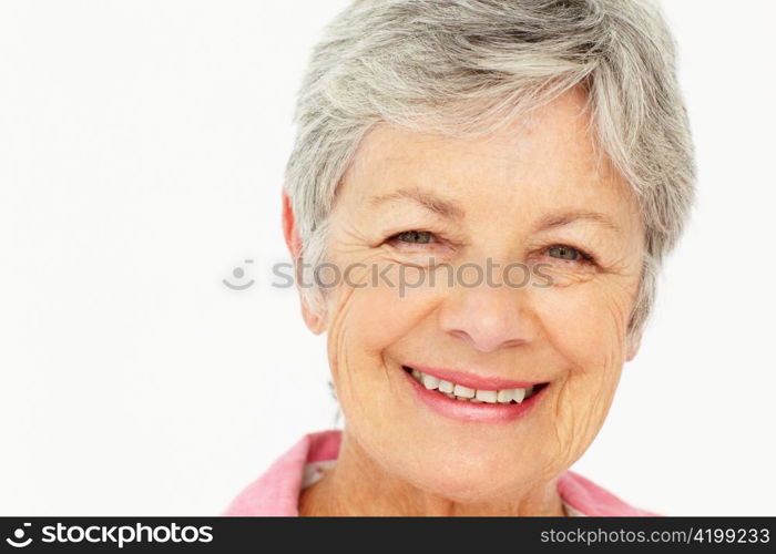 Portrait of senior woman