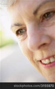 Portrait Of Senior Woman Smiling