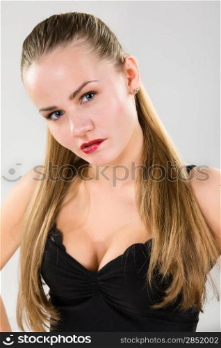 portrait of sexy women with big breasts