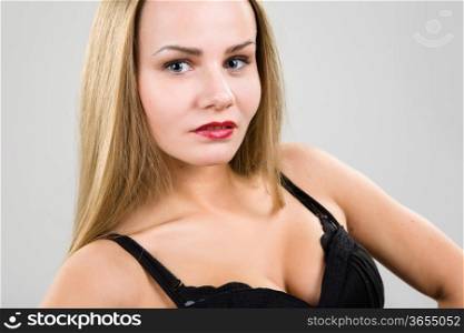 portrait of sexy women with big breasts