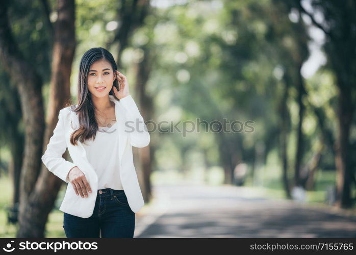 portrait of smart business women people in suit