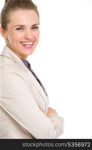 Portrait of smiling business woman