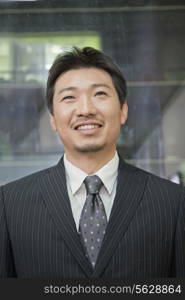 Portrait of Smiling Businessman