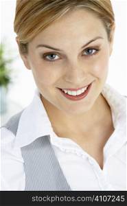 Portrait Of Smiling Businesswoman