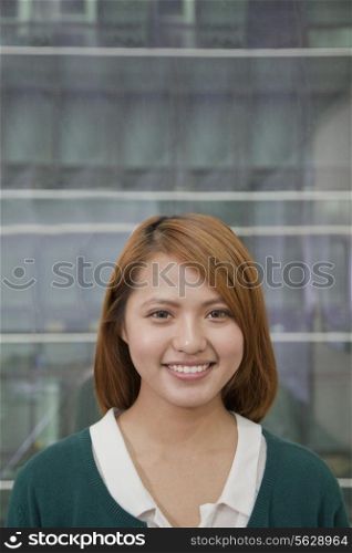 Portrait of Smiling Businesswoman