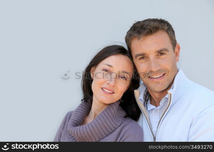 Portrait of smiling couple