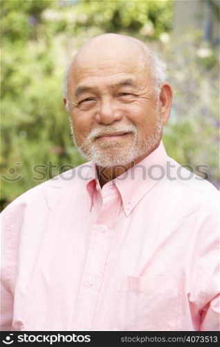 Portrait Of Smiling Senior Man